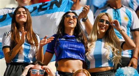 A TOPLESS Argentina fan risked jail tonight after she was spotted on TV stripping off to celebrate their dramatic World Cup win. After Gonzalo Montiel’s decisive penalty kick, the TV cameras …